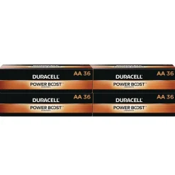 Duracell Power Boost CopperTop Alkaline AA Batteries (144/Carton)