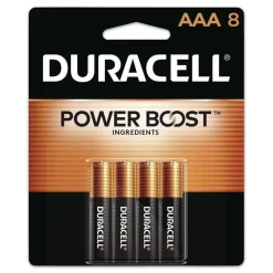 Duracell Power Boost CopperTop Alkaline AAA Batteries (40/Carton)