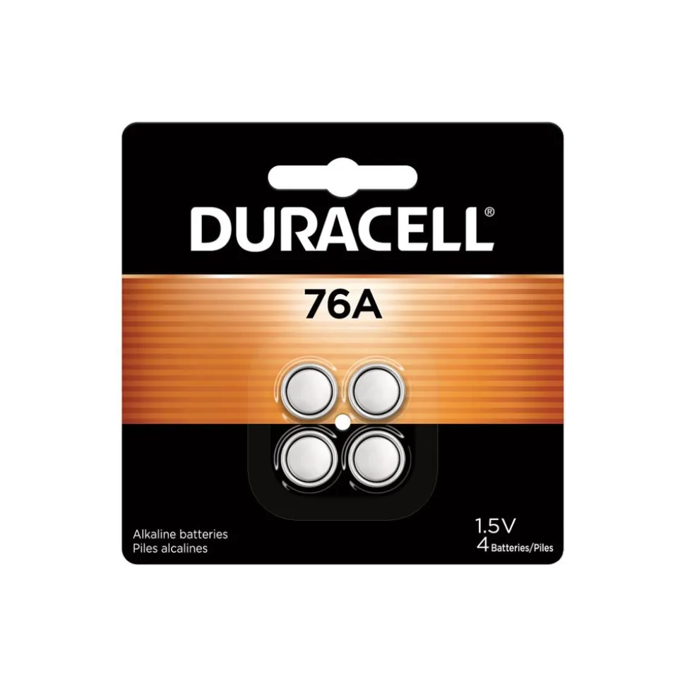 Duracell 1.5V 76A Specialty Alkaline Batteries (4/Pack)