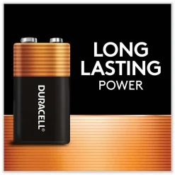 Duracell 9V CopperTop Alkaline Batteries (12/Box)