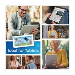 Dust-Off 1 Jar, 200 Individual 5 in. x 7-3/4 in. Touch Screen Wipe Packets