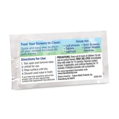 Dust-Off 1 Jar, 200 Individual 5 in. x 7-3/4 in. Touch Screen Wipe Packets