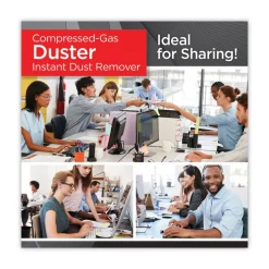 Dust-Off 17 oz. Can Disposable Compressed Air Duster (2/Pack)