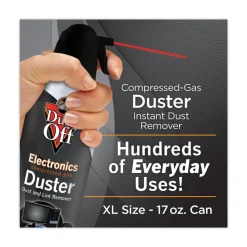 Dust-Off 17 oz. Can Disposable Compressed Air Duster (2/Pack)