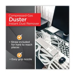 Dust-Off 17 oz. Can Disposable Compressed Air Duster (2/Pack)