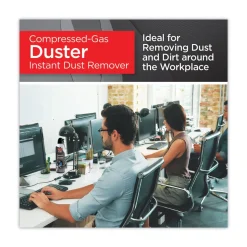 Dust-Off 17 oz. Can Disposable Compressed Air Duster (2/Pack)