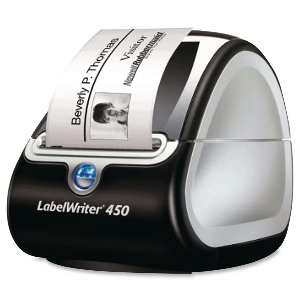 DYMO 2.43 in. x 4.18 in. Name Badge Insert Labels - White (1/Box)