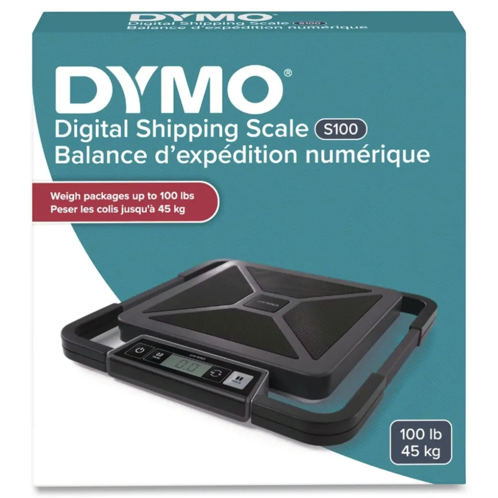 DYMO by Pelouze S100 100 lbs. Capacity Portable Digital USB Shipping Scale