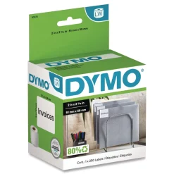 DYMO LabelWriter 2 in. x 2.31 in. Multipurpose Labels - White (1-Roll)