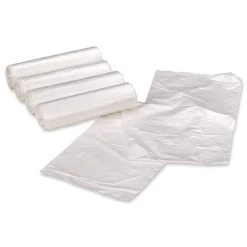 Earthsense Commercial 1507733 40 in. x 46 in. 45-Gallon 1.5 mil. Linear Low Density Clear Recycled Can Liners - Clear (100/Carton)