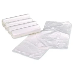 Earthsense Commercial 28.5 in. x 43 in. 23 gal. 1 mil Linear Low Density Clear Recycled Can Liners - Clear (150/Carton)