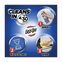 EASY-OFF 14.5 oz. Aerosol Spray Fume-Free Oven Cleaner - Lemon Scent (12/Carton)