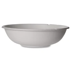 Eco-Products 32 oz. Vanguard Renewable and Compostable Sugarcane Bowls - White (400/Carton)