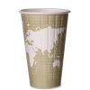 Eco-Products 16 oz. World Art Renewable and Compostable Insulated PLA Hot Cups (600/Carton)