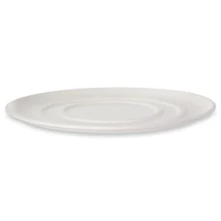 Eco-Products EP-SCPTR16 WorldView 16 in. x 16 in. x 0.2 in. Sugarcane Molded Fiber Pizza Trays - White (50/Carton)