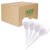 Eco-Products Plantware Compostable Heavyweight Plastic Soup Spoon - White (1000/Carton)