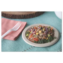 Eco-Products Plantware CPLA Cutlery Fork - White (1000/Carton)