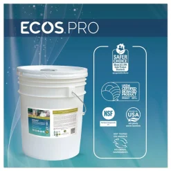 ECOS PRO 5 gal. Pail Wave Commercial Automatic Dishwasher Detergent - Free and Clear