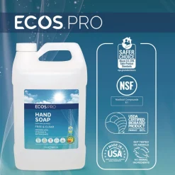 ECOS PRO 1 Gallon Liquid Hand Soap - Free and Clear (4/Carton)