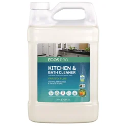 ECOS PRO 1 Gallon Parsley Plus All-Purpose Kitchen and Bathroom Cleaner Bottle - Herbal Scent (4/Carton)