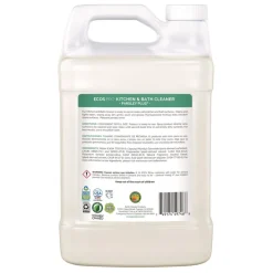 ECOS PRO 1 Gallon Parsley Plus All-Purpose Kitchen and Bathroom Cleaner Bottle - Herbal Scent (4/Carton)