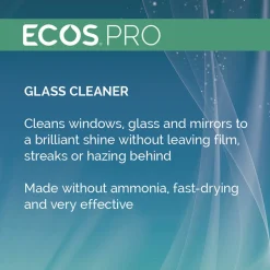 ECOS PRO 32 oz. Glass Cleaner Spray Bottle - Vinegar Scent (6/Carton)