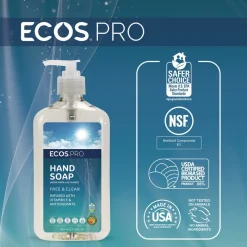 ECOS PRO 17 oz Liquid Hand Soap - Free and Clear (6/Carton)