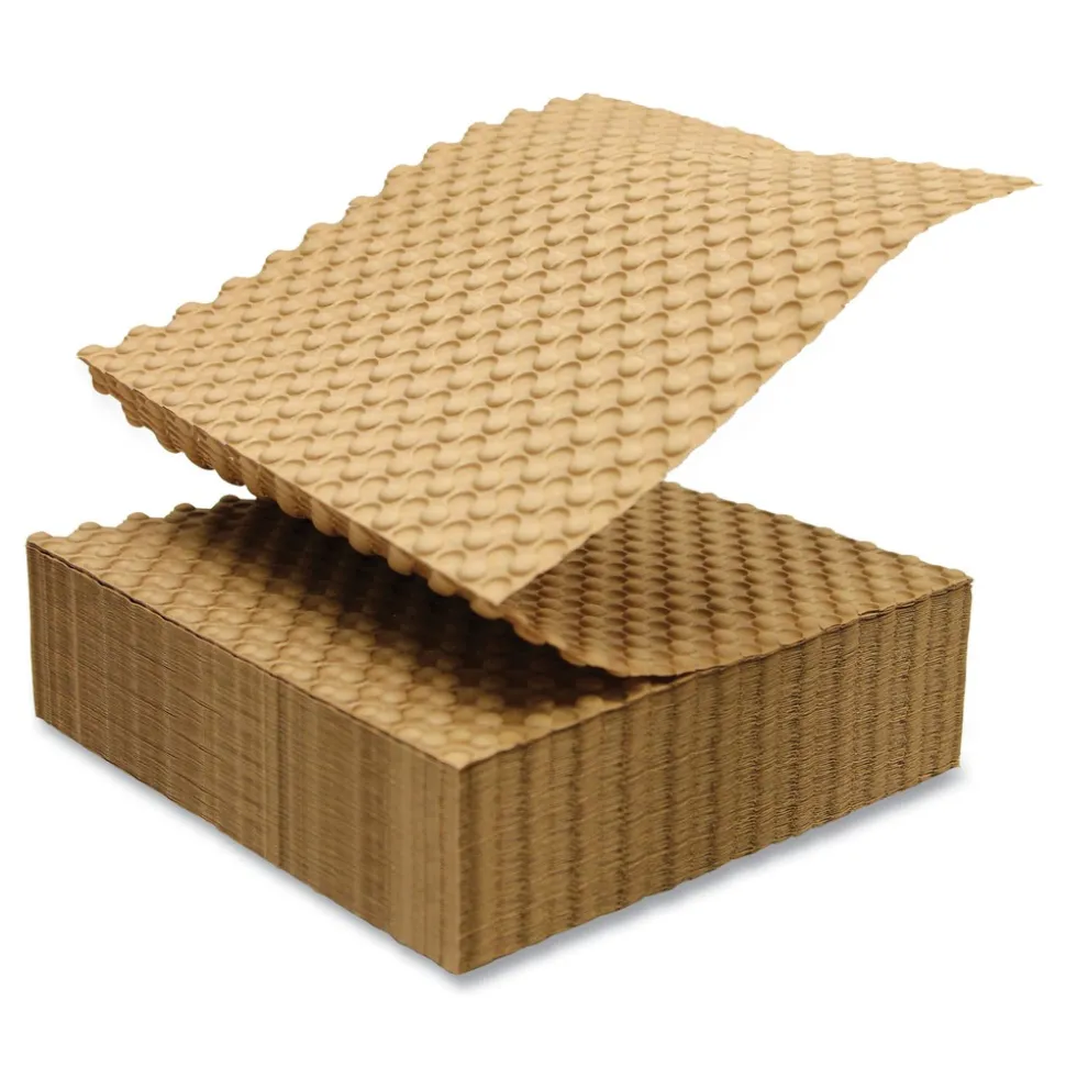 Elementree 01913 12 in. x 250 ft. Perforated Every 12 in. Bubble Paper - Kraft (250/Carton)