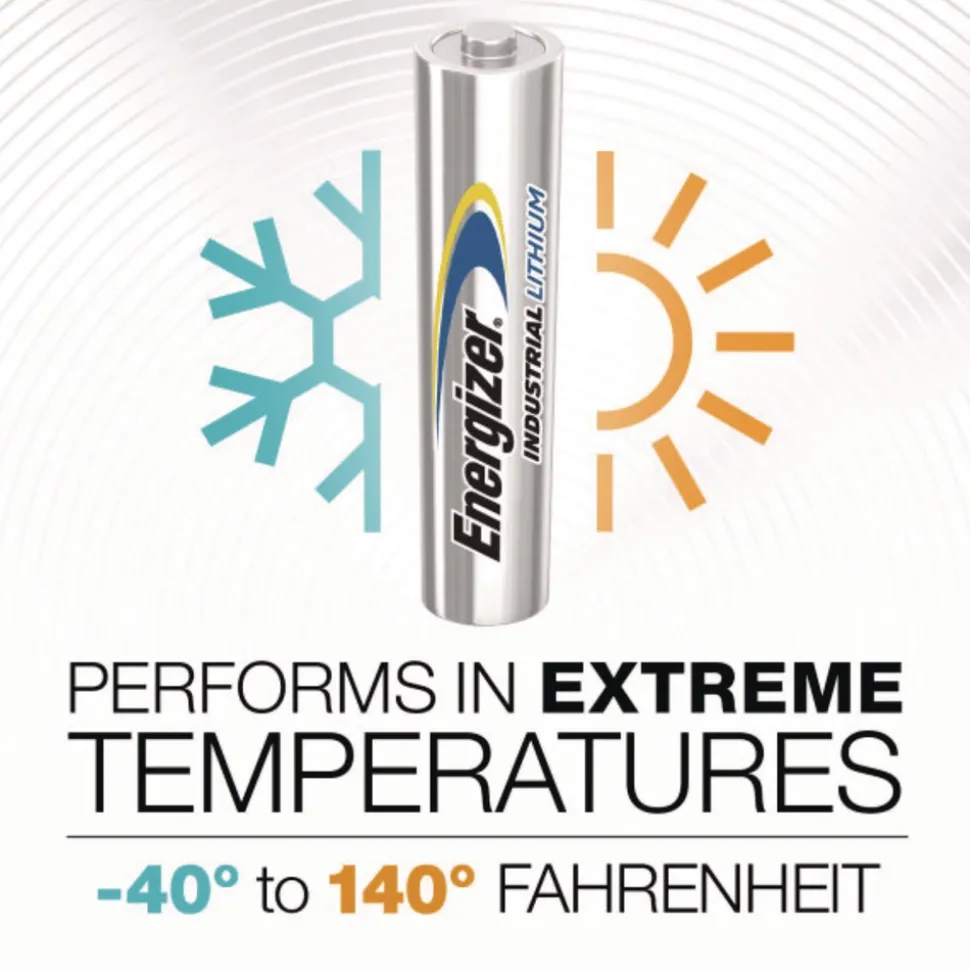 Energizer 1.5 Volts Industrial Lithium AAA Battery (4/Pack)