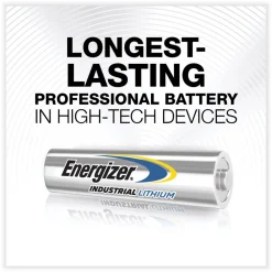 Energizer 1.5 Volts Industrial Lithium AAA Battery (4/Pack)