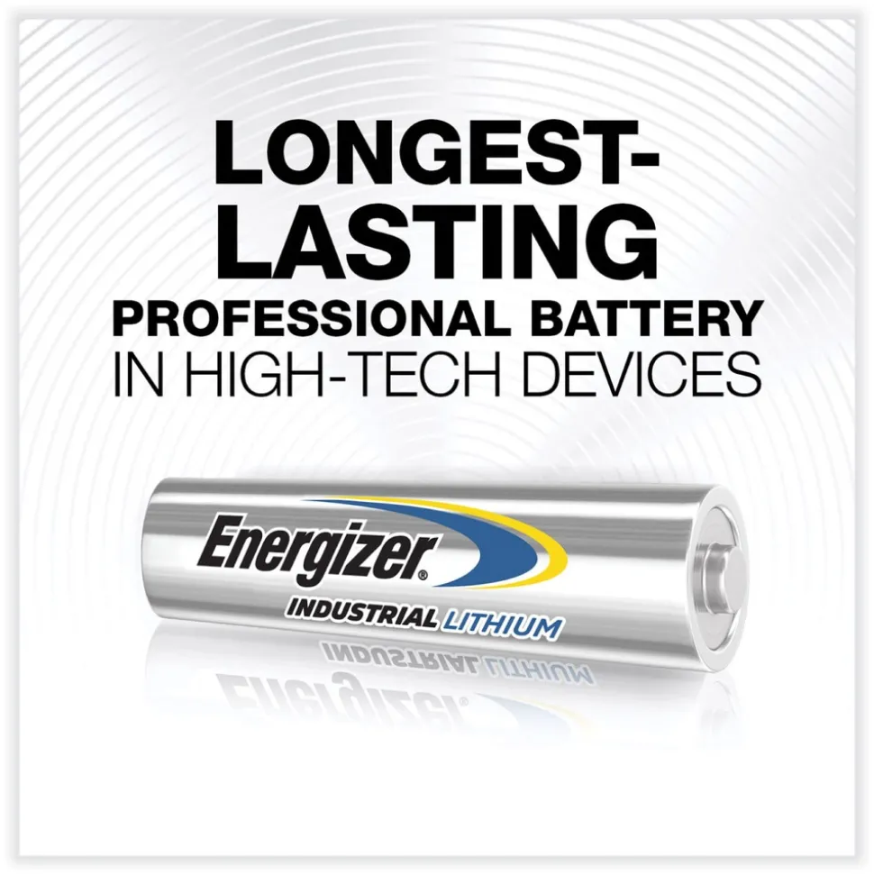 Energizer 1.5 Volts Industrial Lithium AAA Battery (4/Pack)