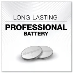 Energizer Industrial Lithium CR2032 3V Coin Battery with Tear-Strip Packaging (100/Box)
