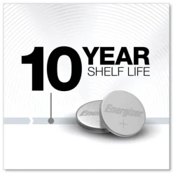 Energizer Industrial Lithium CR2032 3V Coin Battery with Tear-Strip Packaging (100/Box)