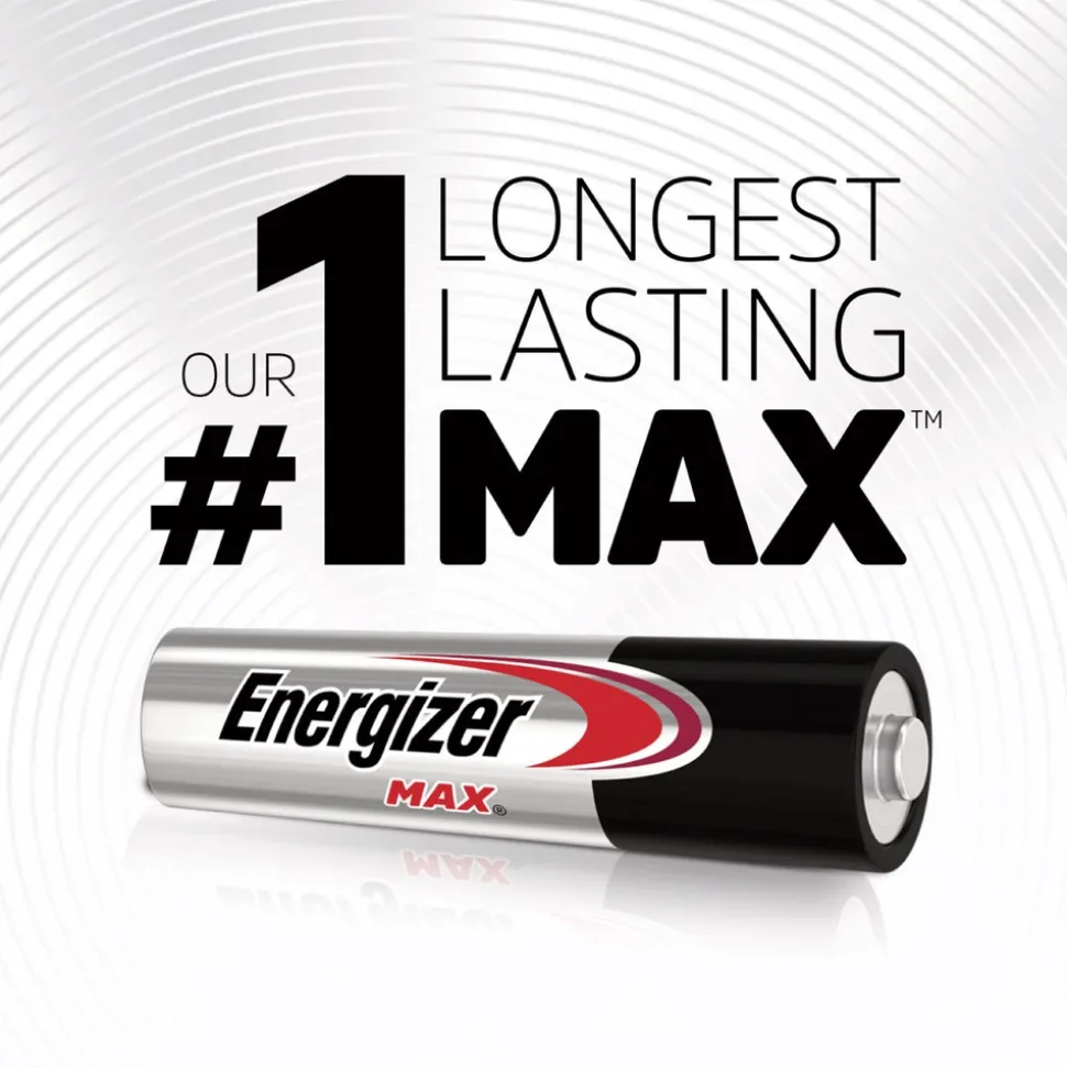 Energizer MAX 1.5 Volts AAA Alkaline Batteries (4/Pack)