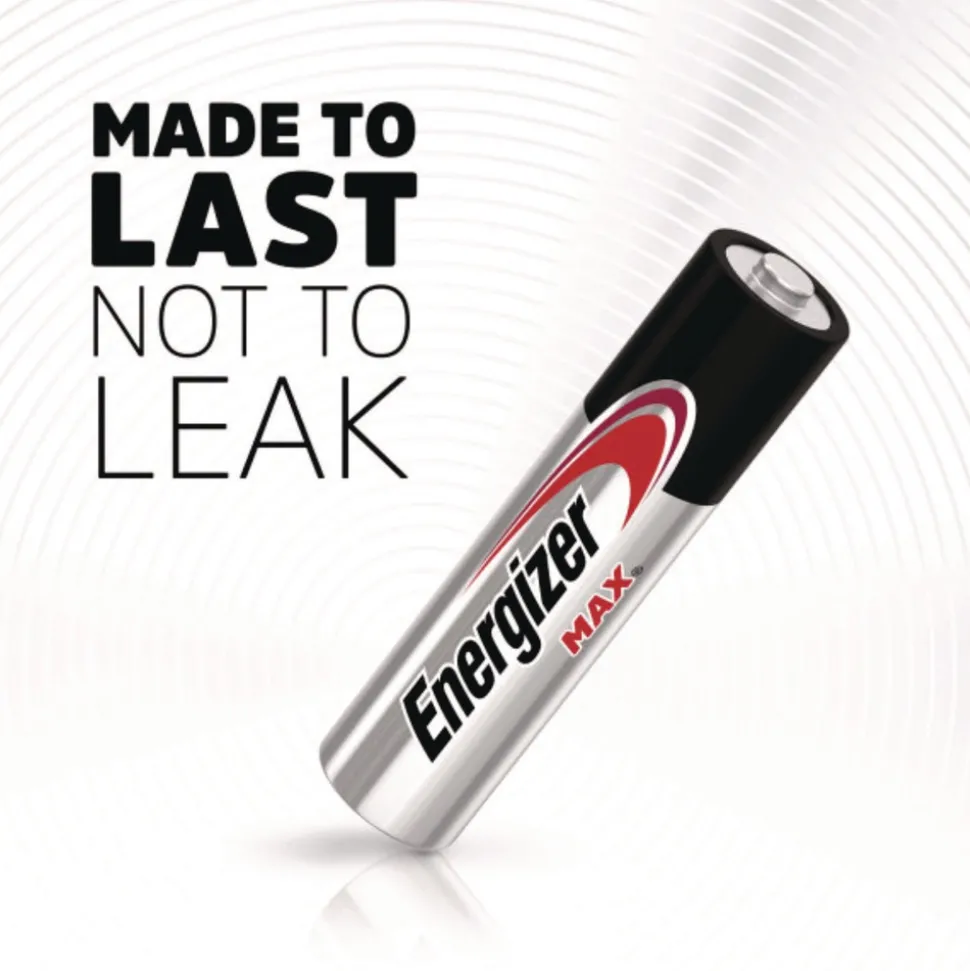 Energizer MAX 1.5 Volts AAA Alkaline Batteries (4/Pack)