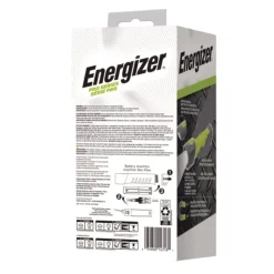Energizer Rechargeable Lithium-Ion Pro Series Handheld High CRI Flashlight with 6 AAA Batteries - Gray/Green
