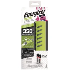 Energizer Rechargeable Lithium-Ion Pro Series Inspection Light with 2 AAA Batteries - Gray/Green