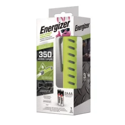Energizer Rechargeable Lithium-Ion Pro Series Inspection Light with 2 AAA Batteries - Gray/Green