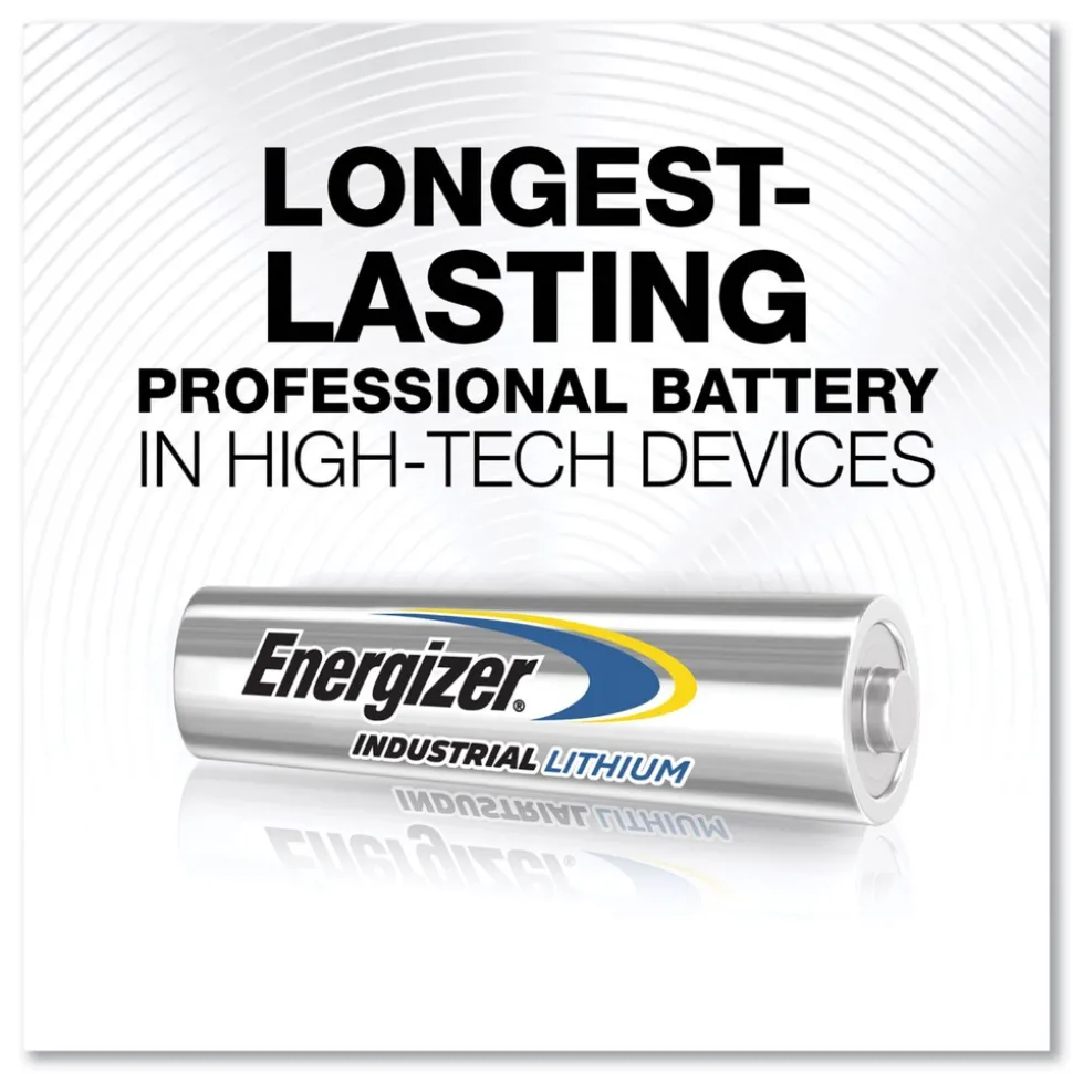 Energizer 1.5V Industrial Lithium AAA Battery (6/Box)