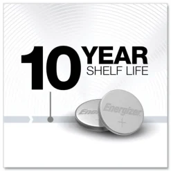 Energizer 3V Industrial Lithium CR2025 Coin Battery with Tear-Strip Packaging (100/Box)