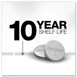 Energizer 3V Industrial Lithium Coin Battery with Tear-Strip Packaging (100/Box)