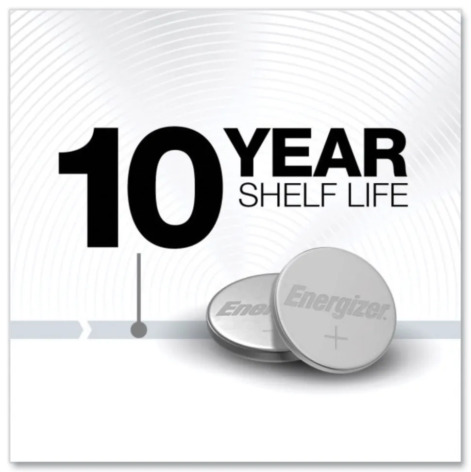 Energizer 3V Industrial Lithium Coin Battery with Tear-Strip Packaging (100/Box)