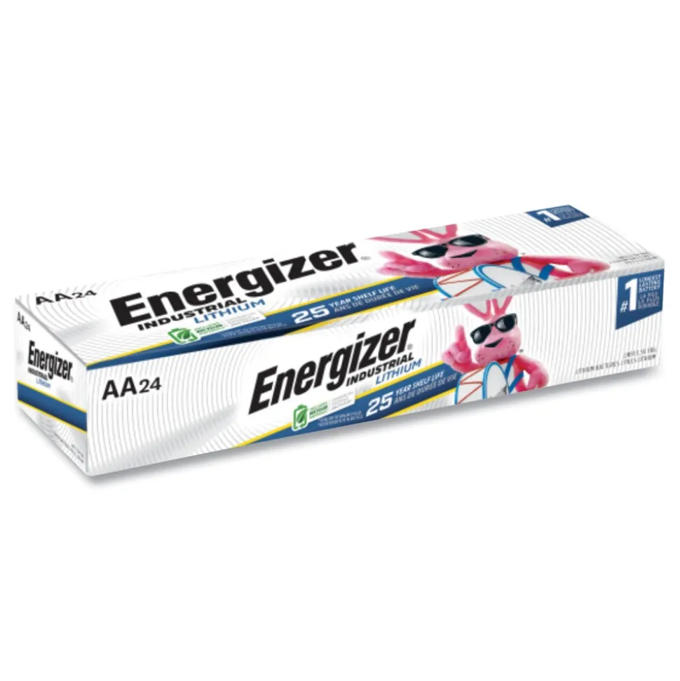 Energizer 1.5V Industrial Lithium AA Battery (24/Box)