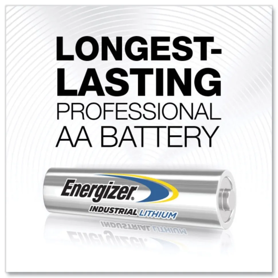 Energizer 1.5V Industrial Lithium AA Battery (24/Box)