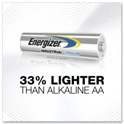 Energizer 1.5V Industrial Lithium AA Battery (24/Box)