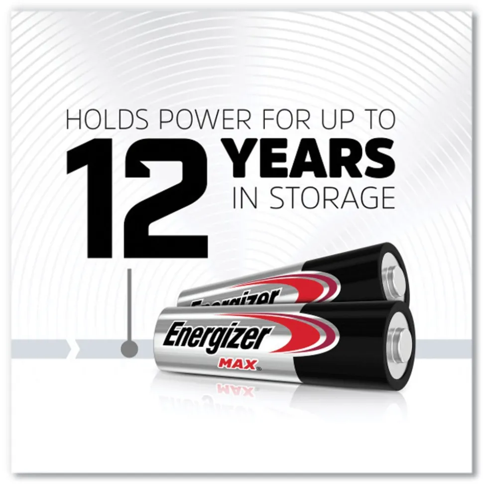 Energizer 1.5V MAX AA Alkaline Batteries (6/Box)