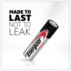 Energizer 1.5V MAX AA Alkaline Batteries (6/Box)