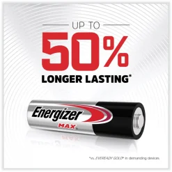 Energizer 1.5V MAX AA Alkaline Batteries (6/Box)