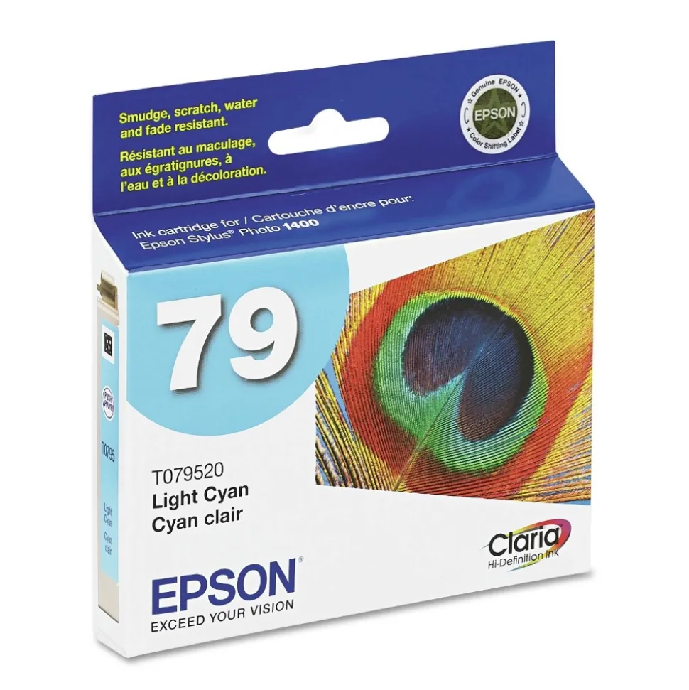 Epson (79) 810 Page-Yield Claria High-Yield Ink - Light Cyan