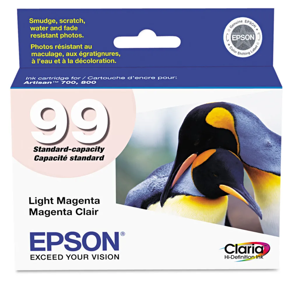 Epson (99) 450 Page-Yield Claria Ink - Light Magenta